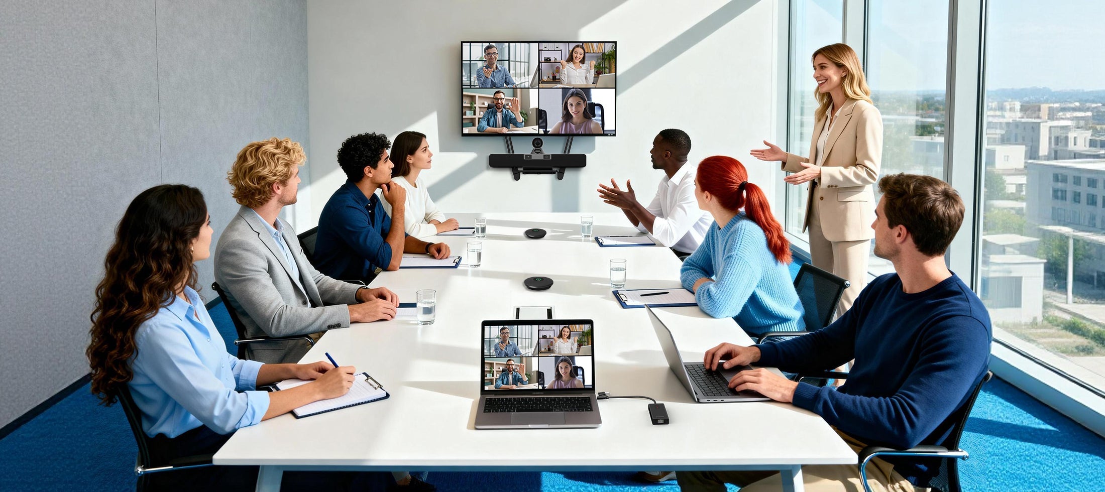 Are Cameras Replacing Conference Room Etiquette?