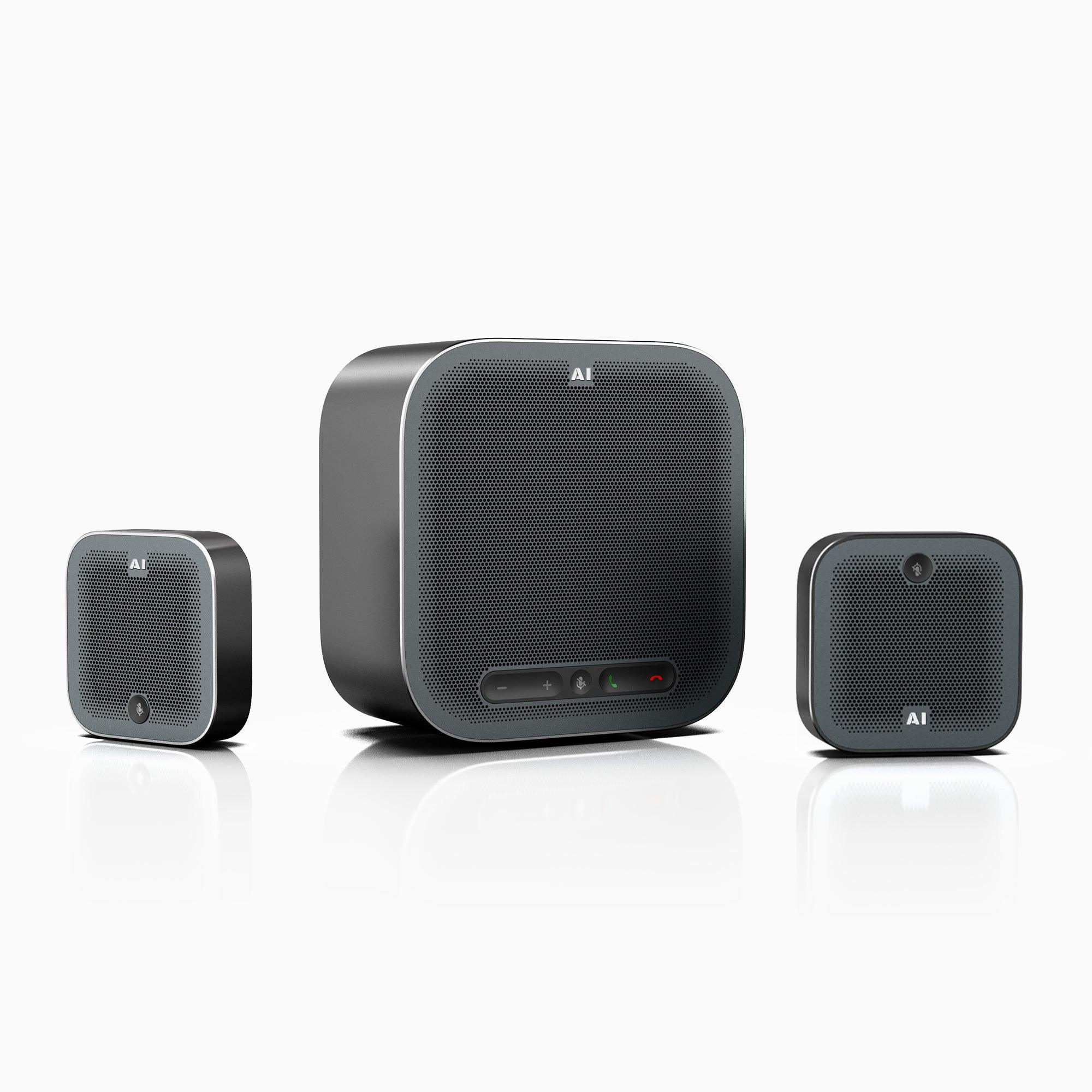 A10 USB-conferentieluidspreker met microfoons – ROCWARE 3A-technologie voor heldere gesprekken