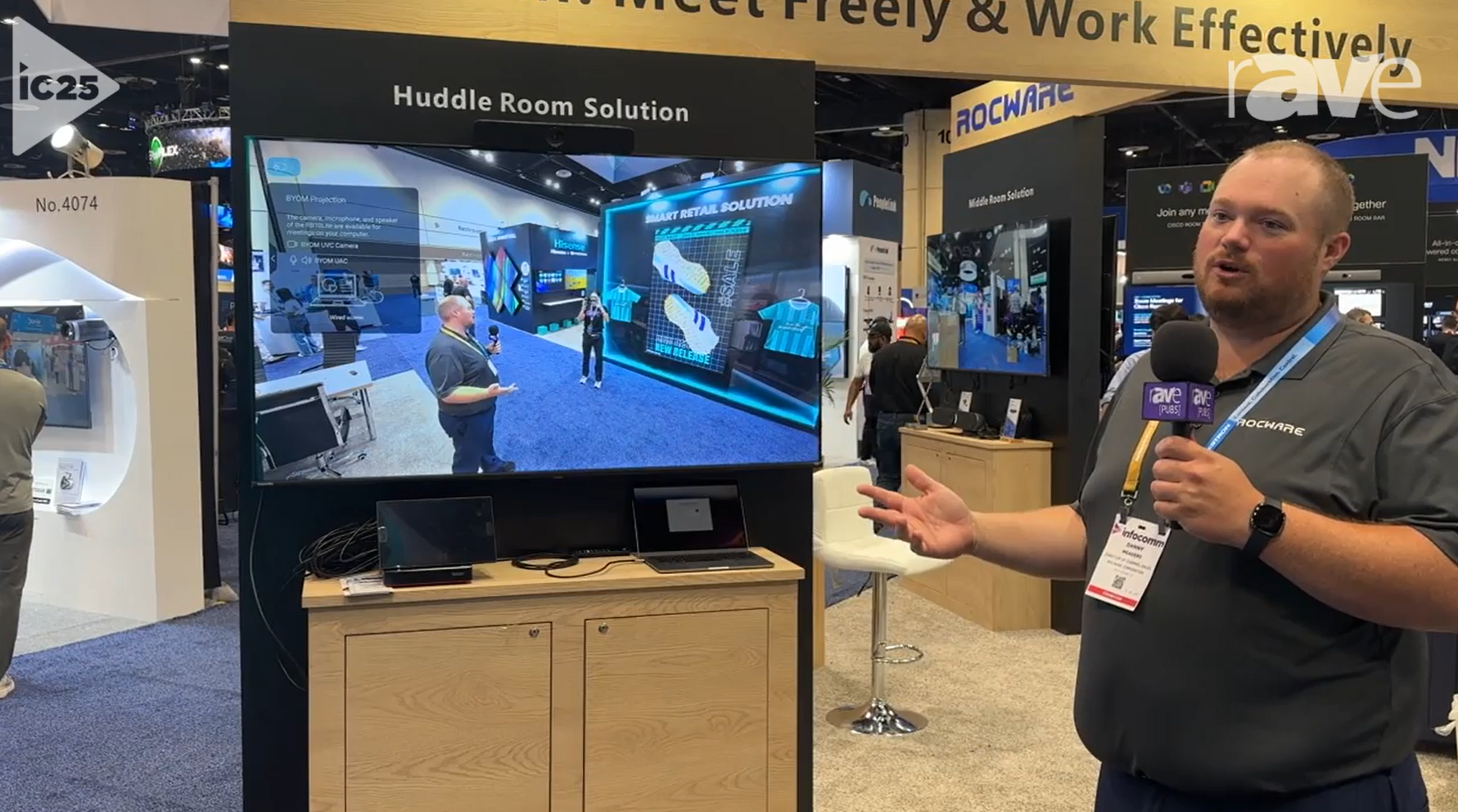 Load video: AI Tracking | 4K Video | BYOD | Enterprise UC | PTZ camera