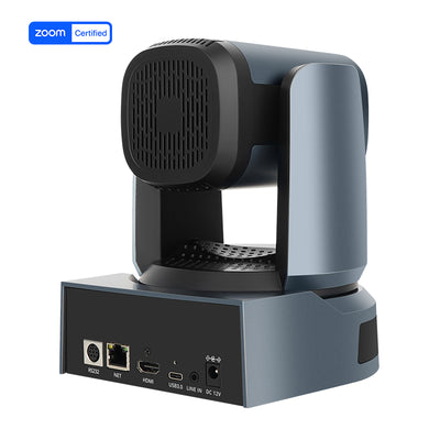 On Sale 20% OFF|Zoom Certified 1080P 60FPS PTZ Camera 12X Optical Zoom 72.5° Field of View for Live Streaming, Conferencing RC821U