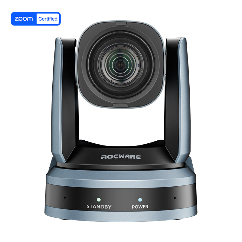 RC841U 4K PTZ Camera 12X Optical Zoom 80.8° Field of View Live Streaming Camera, Conferencing Camera with Auto Framing, Humanoid Tracking