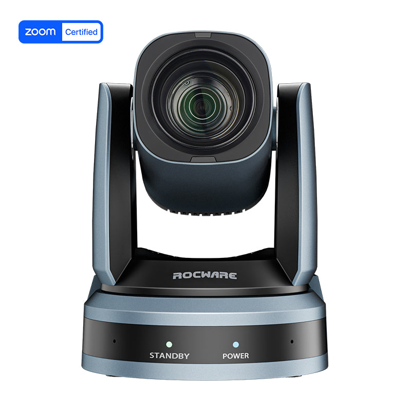 RC841U 4K PTZ Camera 12X Optical Zoom 80.8° Field of View Live Streaming Camera, Conferencing Camera with Auto Framing, Humanoid Tracking