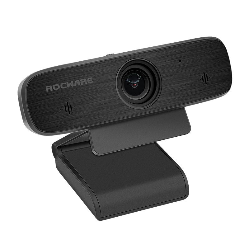 Rocware RC19 USB Camera with built-in privacy shelter and two streaming output(90°FoV）