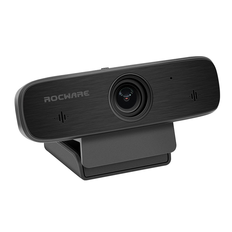 Rocware RC19 USB Camera with built-in privacy shelter and two streaming output(90°FoV）