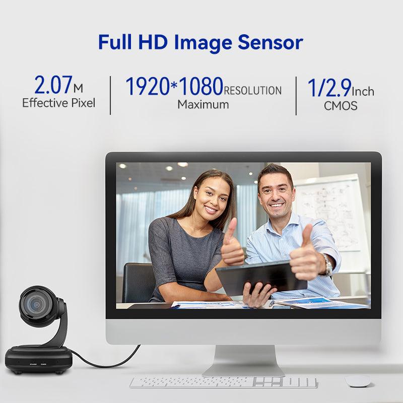 Rocware RC310 Mini Video PTZ Camera for online conference with 3x Opti ...